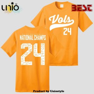NIL 2024 Baseball National Finals Champions Yellow Shirt