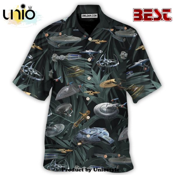 3D S.T Space Ships Custom Hawaiian Shirt For Kids, Adult