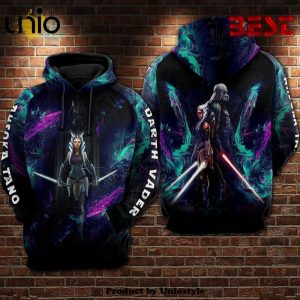 Ahsoka Tano and Darth Vader Star Wars AOP Hoodie