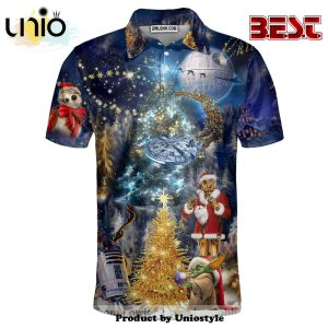 Christmas Star Wars Family In Love Polo