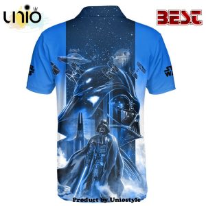 Star Wars Darth Vader Blue Galaxy Gift For Fans Polo