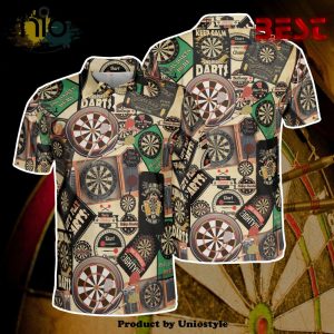 Vintage Darts Polo For Men