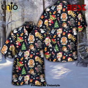 Christmas Star Wars Space Wars Christmas Hawaiian Shirt For Kids, Adult