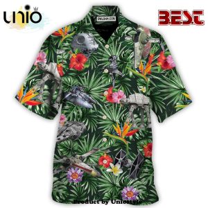 Starwars Space Ships Tropical Forest Hawaiian Shirt For Kids, Adult