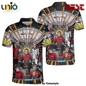 Star Trek Real World Comic Style Polo