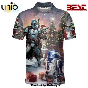 Christmas Star Wars Have A Merry Xmas May the Force Be With You Polo