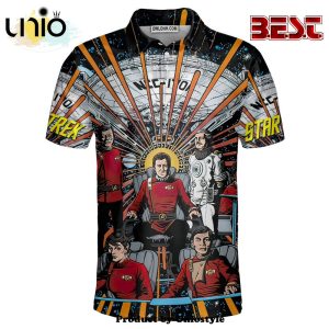 Star Trek Real World Comic Style Polo