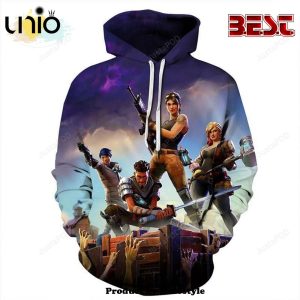 Youth Fortnite Soldier All Over 3D Printed Hoodie