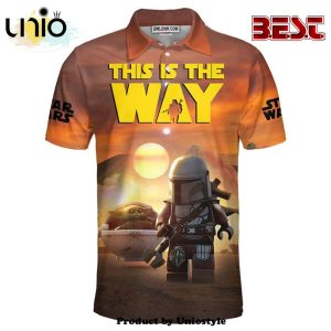 Star Wars This is The Way Father’s Day Gift For Fans Polo