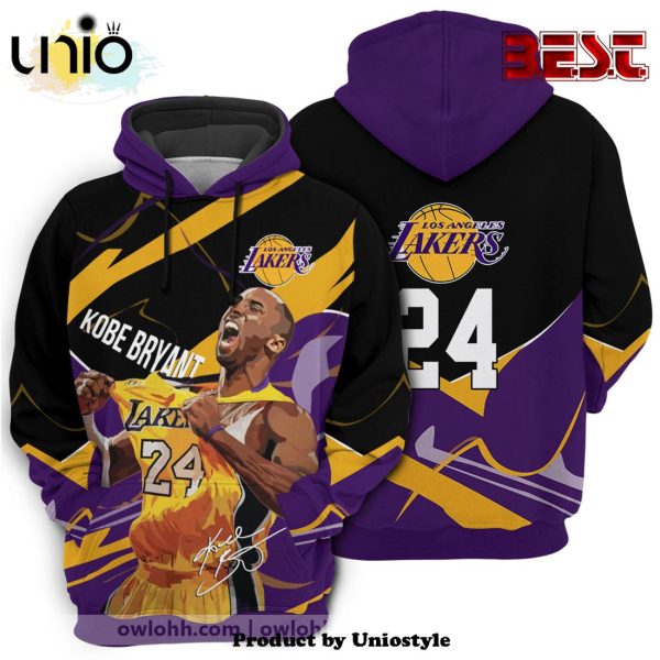 Amazon Sports Team Kobe Bryant 24 Legend No828 Pullover Hoodie