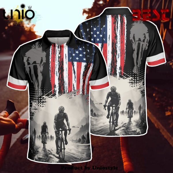 American Pride Cycling Polo For Men