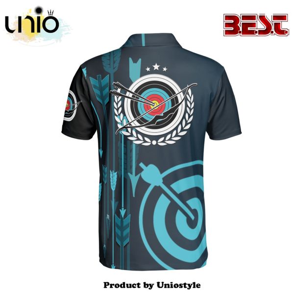 Archery Blue Polo For Men