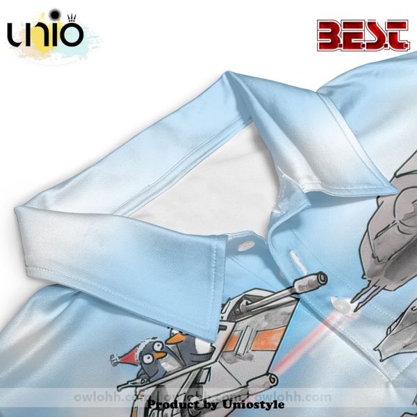 Christmas Star Wars Cartoon Christmas Funny Polo