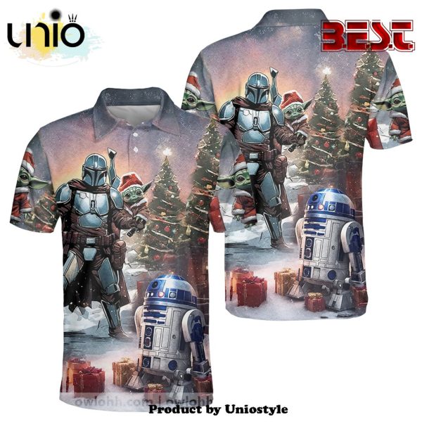 Christmas Star Wars Have A Merry Xmas May the Force Be With You Polo