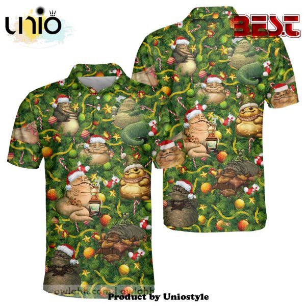 Christmas Star Wars Jabba The Hutt Comfort And Joy Polo