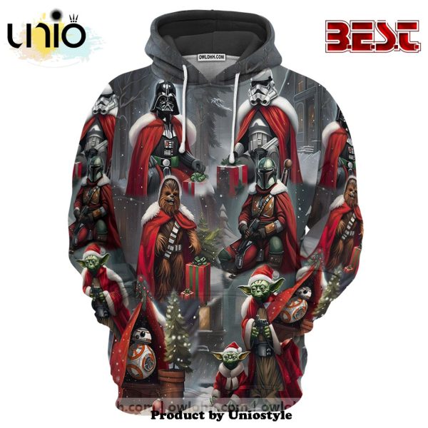 Christmas Star Wars Santa’s Coming To Town Hoodie