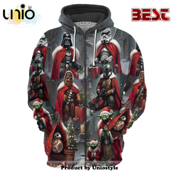 Christmas Star Wars Santa’s Coming To Town Hoodie