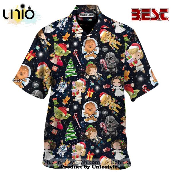 Christmas Star Wars Space Wars Christmas Hawaiian Shirt For Kids, Adult