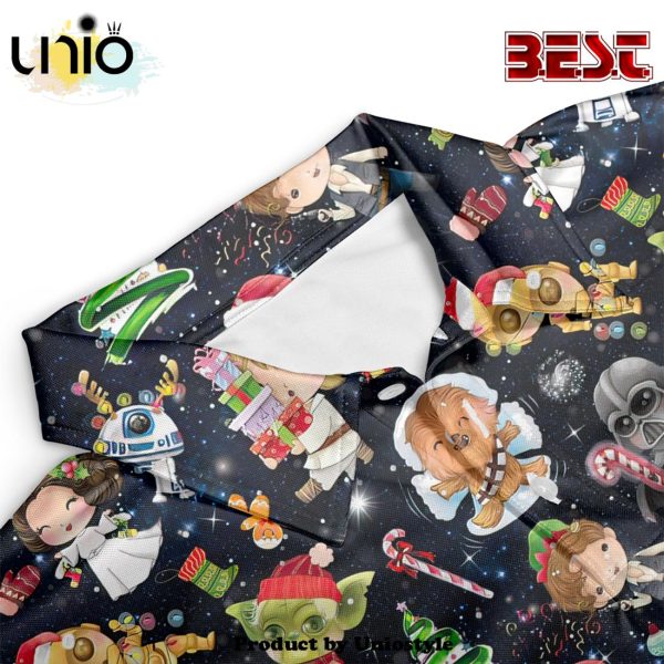 Christmas Star Wars Space Wars Christmas Polo