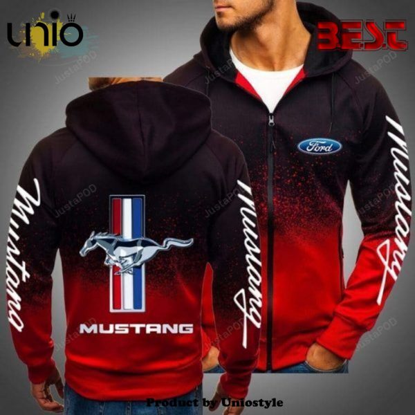 Ford Mustang All Over Printed Hoodie