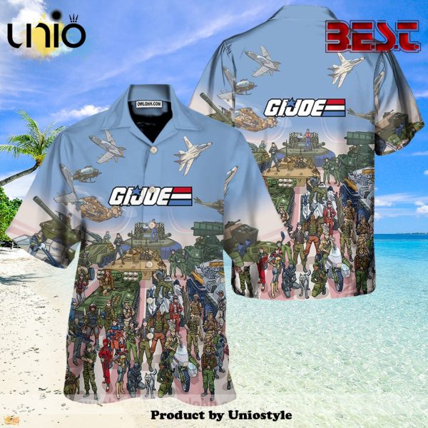 G.i. Joe Hawaiian Shirt For Kids, Adult