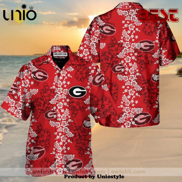 Georgia Bulldogs Hawaiian Shirt For Kids, Adult