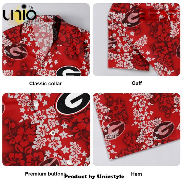 Georgia Bulldogs Hawaiian Shirt For Kids, Adult