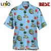 Grinch Tropical Floral Hawaiian Shirt For Kids, Adult