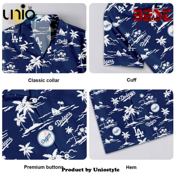 LA Dodgers Hawaii Hawaiian Shirt For Kids, Adult