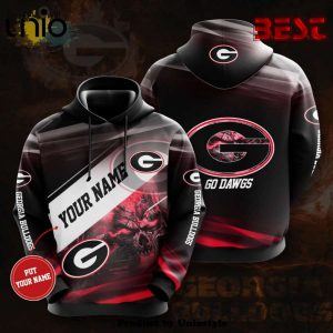 Personalized Georgia Bulldogs Custom Pullover Hoodie