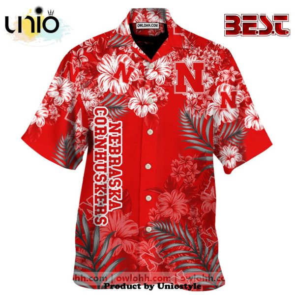 Nebraska Cornhuskers Hawaiian Shirt For Kids, Adult