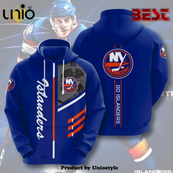 NHL New York Islanders All Over Printed Hoodie