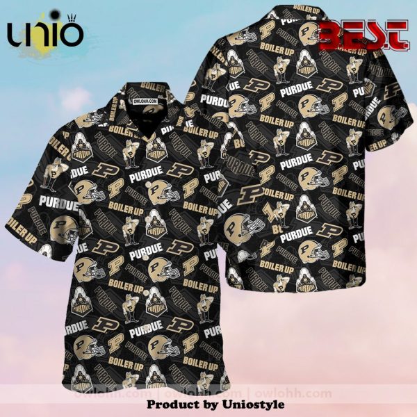 Purdue Boilermakers Hawaiian Shirt For Kids, Adult