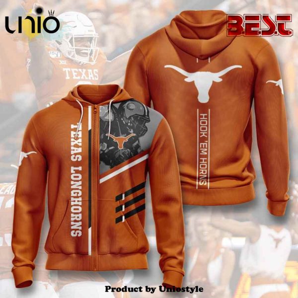 Sports American Football NCAAF Texas Longhorns USA Pullover Hoodie