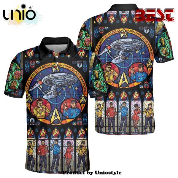 Star Trek Stained Glass Polo