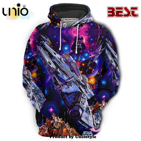 Star Wars Darth Vader Millennium Falcon Hoodie