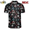 Star Wars Darth Vader Red White Gift For Fans Polo