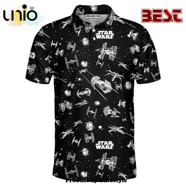 Star Wars Pattern Gift For Fans Polo