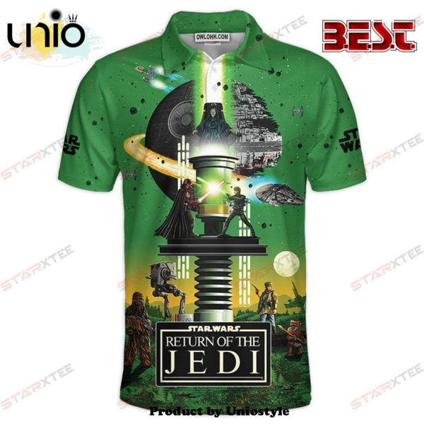 Star Wars Return Of The Jedi Green Gift For Fans Polo