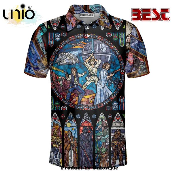 Star Wars Stained Glass Polo