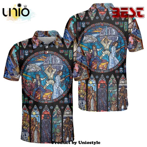 Star Wars Stained Glass Polo