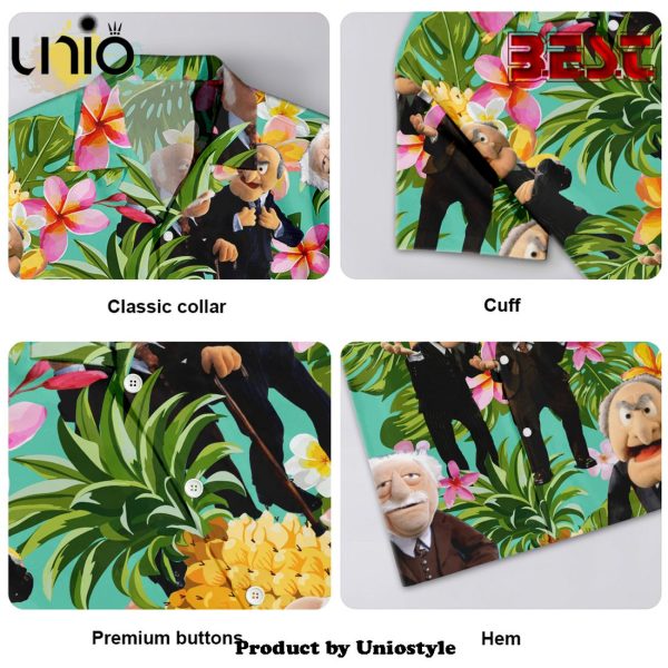 Statler And Waldorf Muppets Tropical Hawaiian Shirt For Kids, Adult