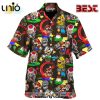 Super Mario Bros 2 Nes Game Hawaiian Shirt For Kids, Adult