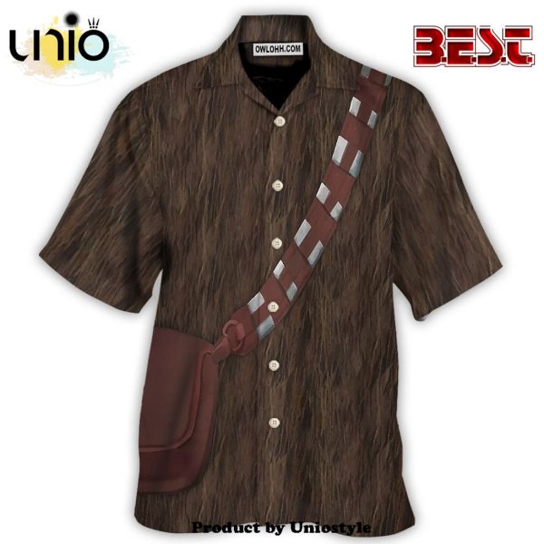 SW Chewbacca Cosplay Hawaiian Shirt For Kids, Adult