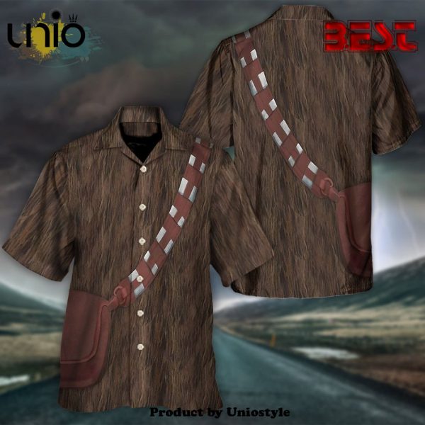 SW Chewbacca Cosplay Hawaiian Shirt For Kids, Adult