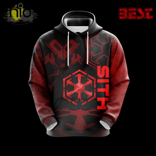 SW Hoodie Sith Code Passion Strength Power Victory Hoodie