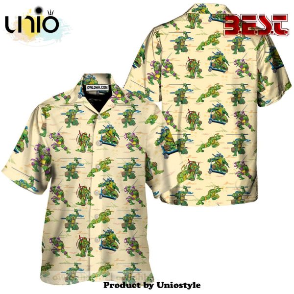 The Teenage Mutant Ninja Turtles Tmnt Hawaiian Shirt For Kids, Adult