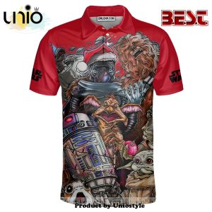 Christmas Star Wars Joy To The World Polo