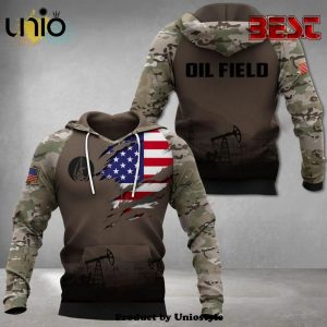 Oilfield Man Printed All Over Printed Custom Hoodie