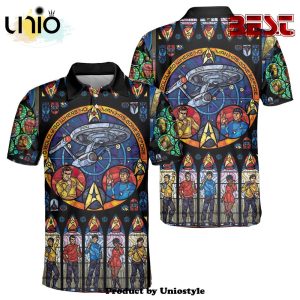 Star Trek Stained Glass Polo